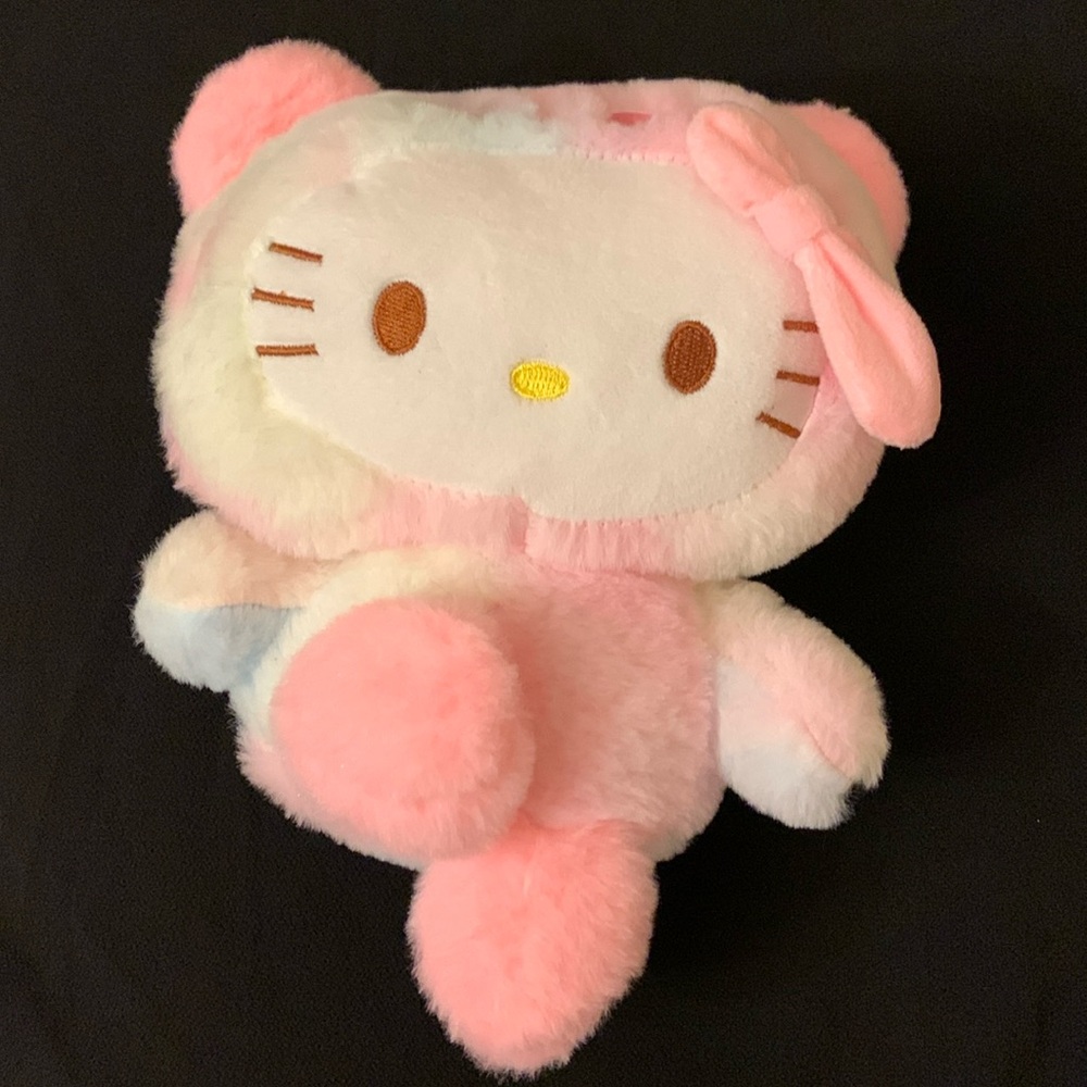 Hello Kitty pastel plush no butt tag